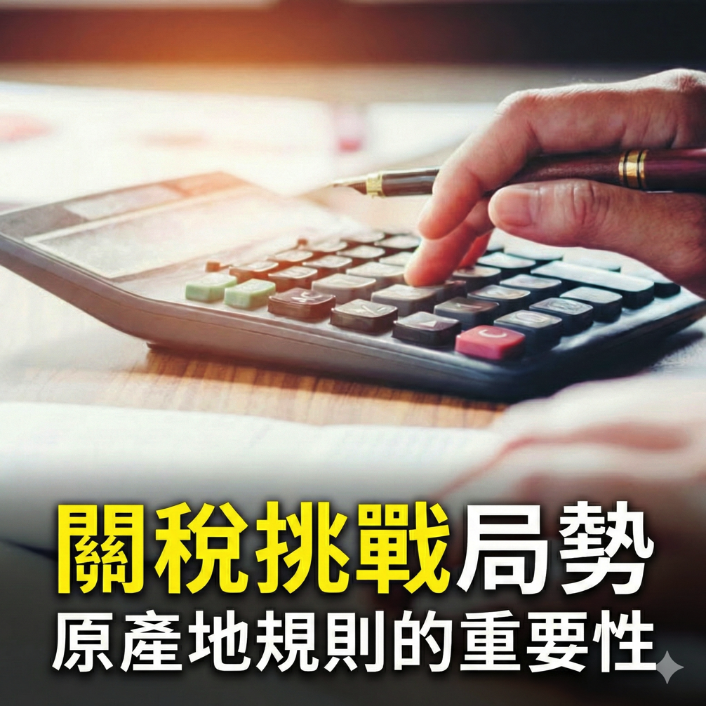 關稅挑戰局勢之原產地規則的重要性